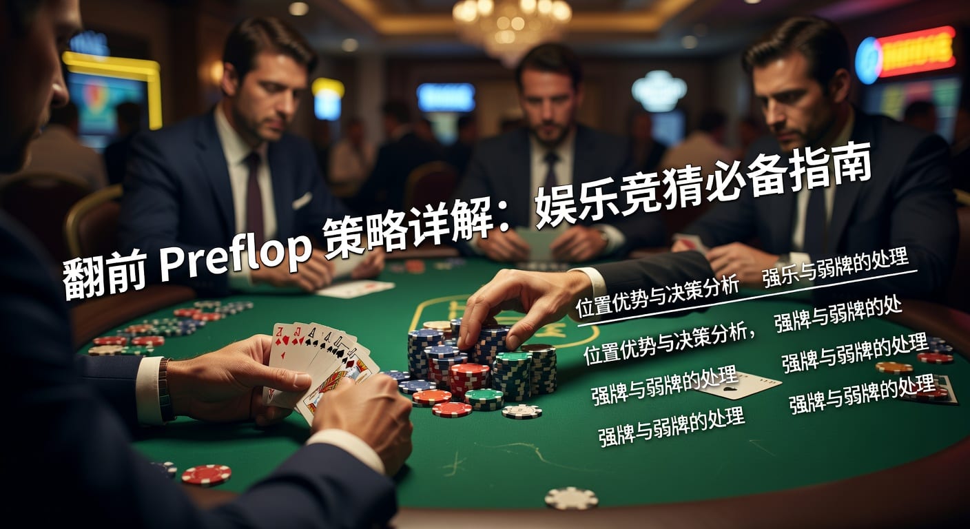 翻前 preflop 实战解析：开局范围与决策思路