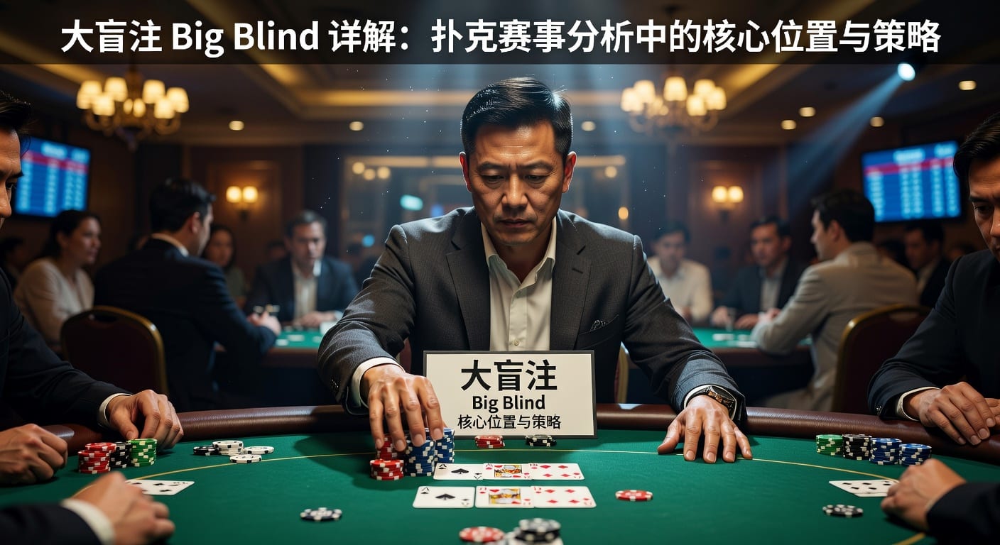 大盲注 big blind：2026年读法、位置逻辑与实战