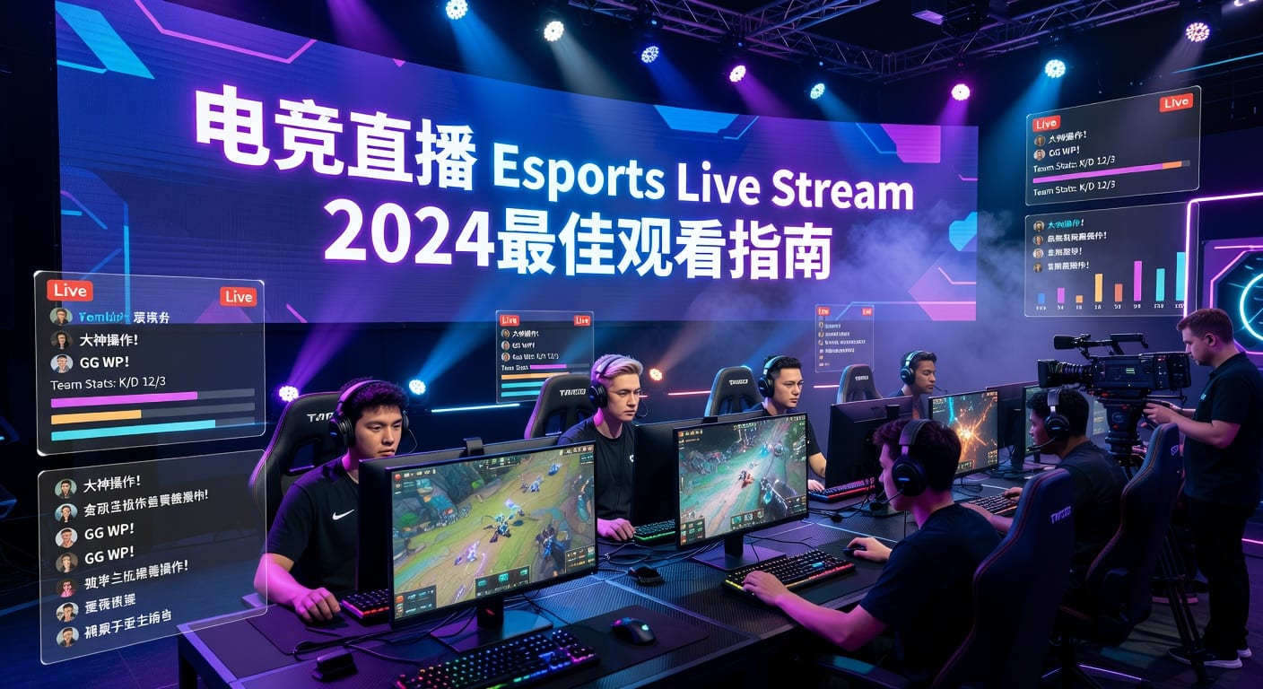 电竞直播 Esports Live Stream 2026年观看趋势与实战指南
