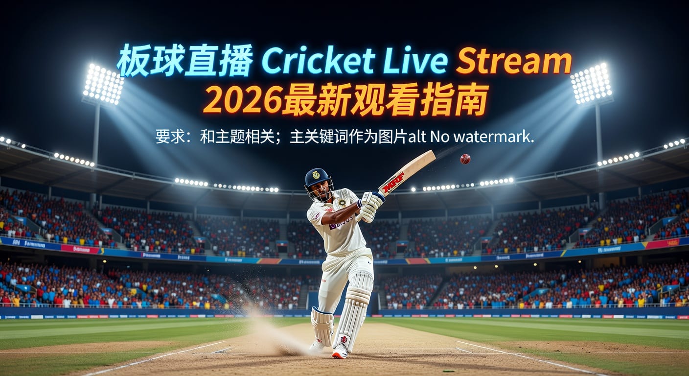 板球直播 Cricket Live Stream｜2026年观赛与投注技巧解析